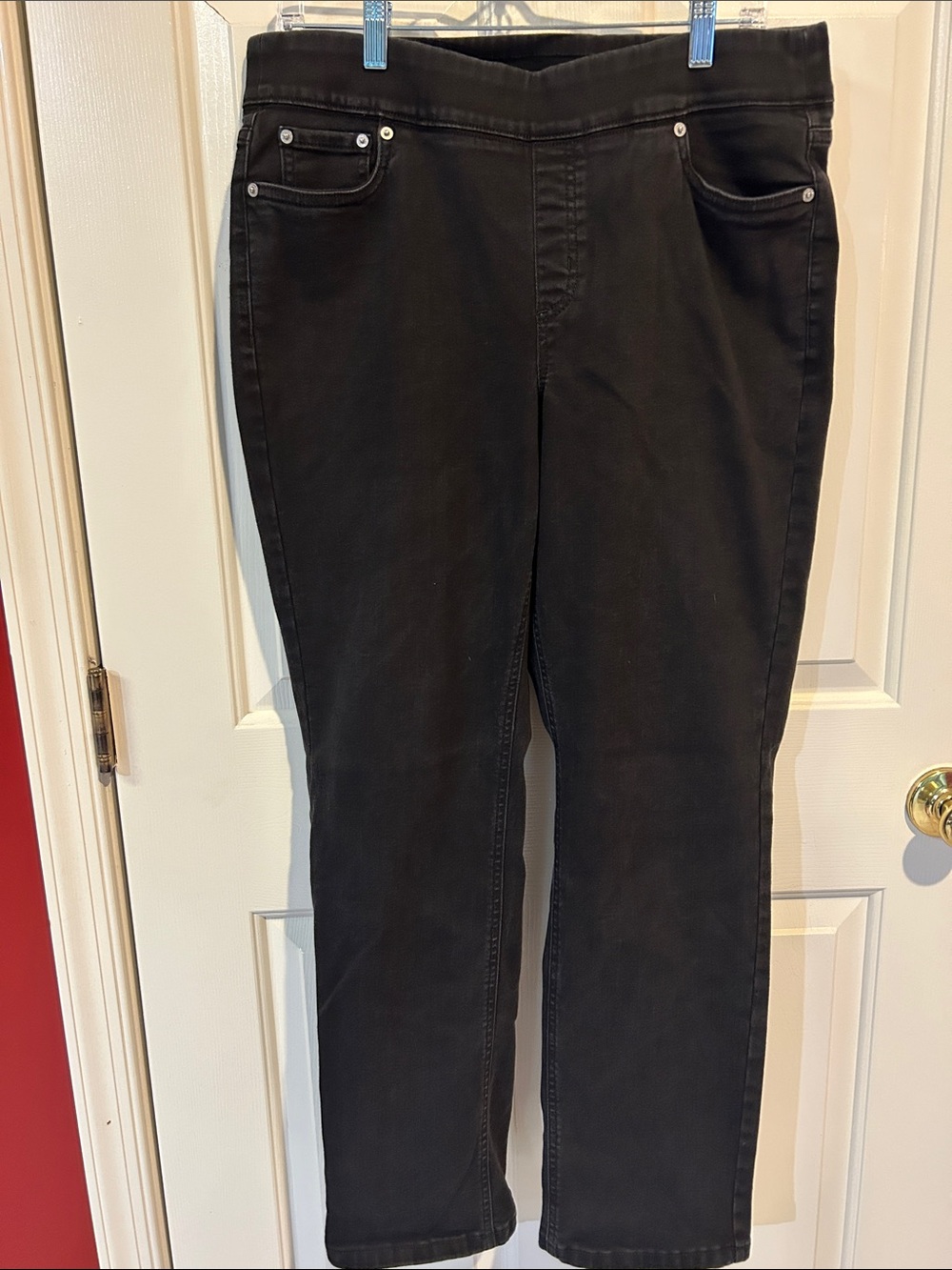 Denim&Co Black Straight Leg Women’s Jeans